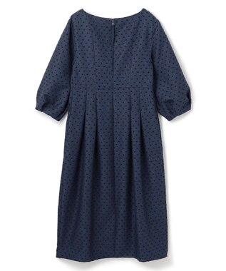 TOCCA 【洗える】NIGHT CURTAIN ドレス ブルー×ドット柄