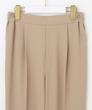 ANY SIS L 【接触冷感＆UVカット】サラキレイ テーパードパンツ ライトモカ