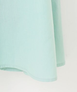 Feroux 【洗える】ドロストデザイン ワンピース グリーン系