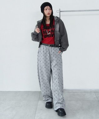 WEGO 【カップ付き】グラフィックカップインタンク 柄7