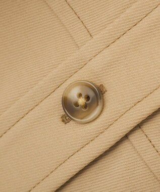 earth music&ecology コクーンフォルムシャツ Beige