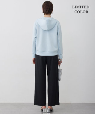 ICB 【先行予約・WEB限定カラーあり】ソフトダンボール ジップアップ フーディ サックスグレー［WEB限定］