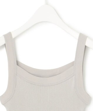 ICB 【洗える】オーガニックリブタンク キャミソール トープ系