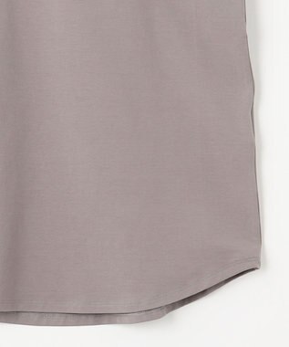 組曲 ストレッチ スクエアタンク ブラウン系