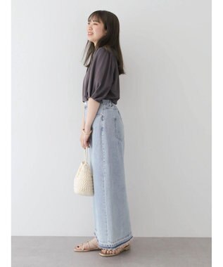 Green Parks 袖ボリュームカノコプルオーバー Gray