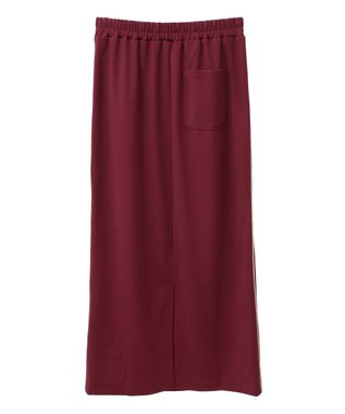 CRAFT STANDARD BOUTIQUE パイピングラインスカート Red