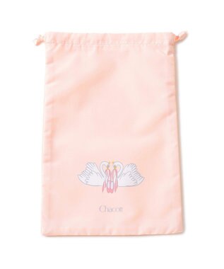 Chacott オデット半メッシュ巾着M ロイヤルピンク