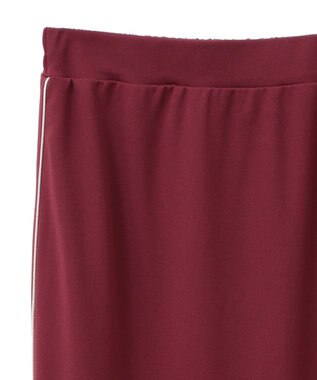 CRAFT STANDARD BOUTIQUE パイピングラインスカート Red