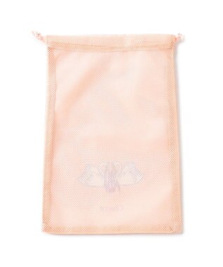 Chacott オデット半メッシュ巾着M ロイヤルピンク