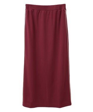 CRAFT STANDARD BOUTIQUE パイピングラインスカート Red