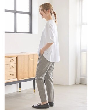 AMERICAN HOLIC 接触冷感袖コンシャスカットプルオーバー Off White