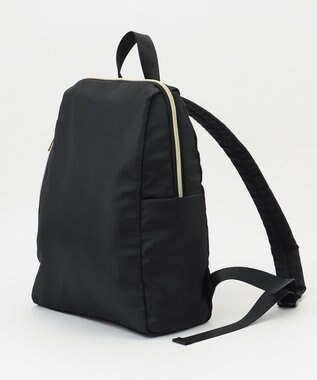 ANY 【PC・A4サイズ収納可】スクエアマルチポケットリュック ブラック