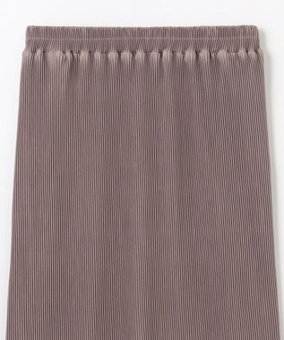 ANY 【洗濯機可】プリーツジャージタイトスカート モカ