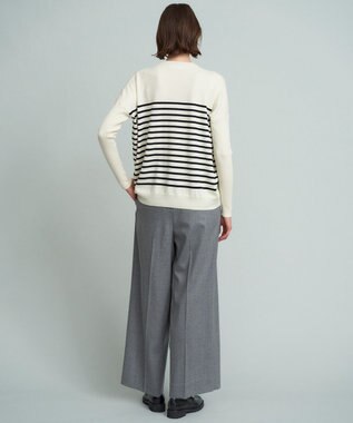 23区 【SACRA】スーパーファインフランネル パンツ グレー系