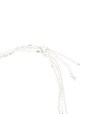 Green Parks ｅｖｅｒｙ　ｗａｌｋ．３ＷＡＹパールＭＩＸネックレス Silver