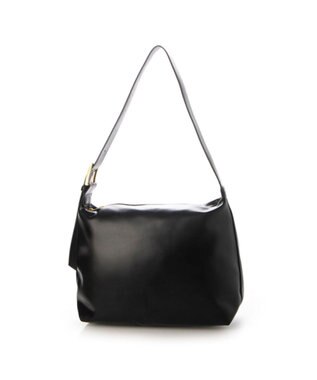 UNBILLION カシュカシュ cachecache / バックル付きビッグショルダー ブラック