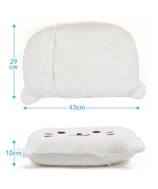 Mother garden しろたん 顔 ウレタン枕 しろたん