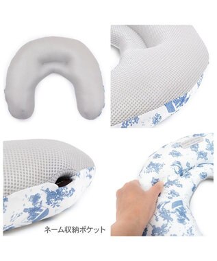 PET PARADISE ペットパラダイス クールピロー 《トワルドジュイ》 小型犬 ホワイト×ブルー