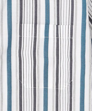 JOSEPH ABBOUD 【サステイナブル・JAPANファブリック】ソアロンストライプ シャツ ネイビー系1