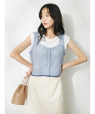 CRAFT STANDARD BOUTIQUE ＧＥＮＩＡＬ　プリントタンクトップ Off White