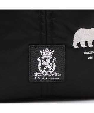 A.D.M.J. 【ナイロン】キューブトート25cm(Dカン＋) BLACK