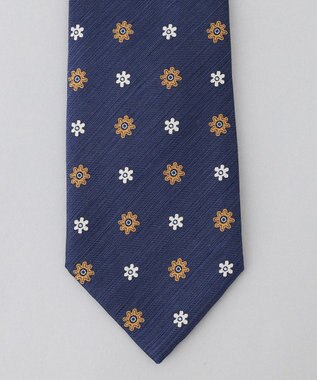 GOTAIRIKU 【日本製】西陣ネクタイ_小紋柄 ネイビー系4