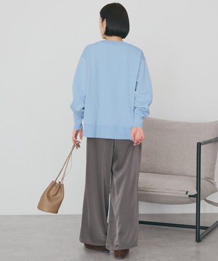 AMERICAN HOLIC クルーネックニットカーディガン Light Blue