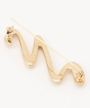 23区 Vモチーフ ブローチ ゴールド系