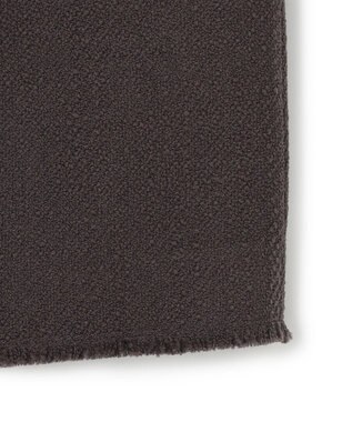 BEIGE， MULLIN / ウールツイードフロントベントスカート Warm Gray