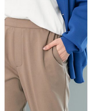 AMERICAN HOLIC 美・美・美ポンチジョーゼットフレアパンツ Gray Beige