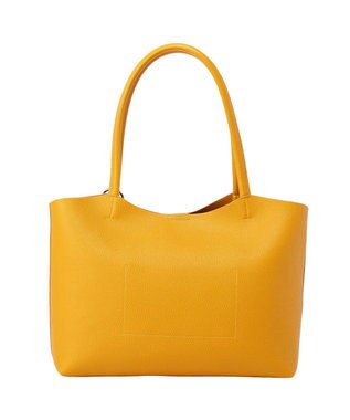 earth music&ecology 【軽量】チャーム付きトートバッグ Yellow