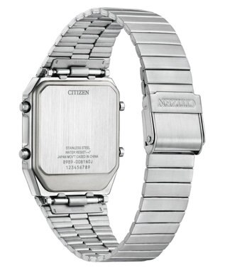 CITIZEN 【レトロなアナデジ限定モデル】Metallic ANA-DIGI TEMP（メタリック アナデジテンプ）JG2101-51H シルバー