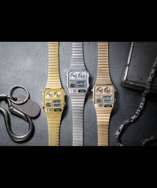 CITIZEN 【レトロなアナデジ限定モデル】Metallic ANA-DIGI TEMP（メタリック アナデジテンプ）JG2101-51H シルバー