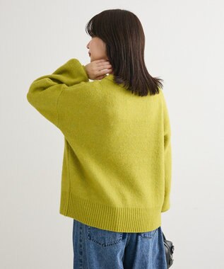 Green Parks ｆｕｗａっと袖パフニットプルオーバー Green