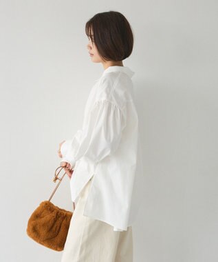CRAFT STANDARD BOUTIQUE イージーケアタックスリーブシャツチュニック Off White