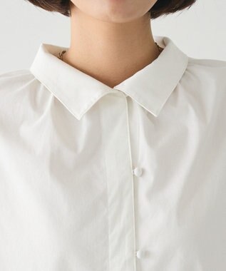 CRAFT STANDARD BOUTIQUE イージーケアタックスリーブシャツチュニック Off White