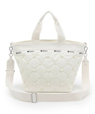 LeSportsac BUCKET TOTE W PEARLS2/スターライトパール スターライトパール