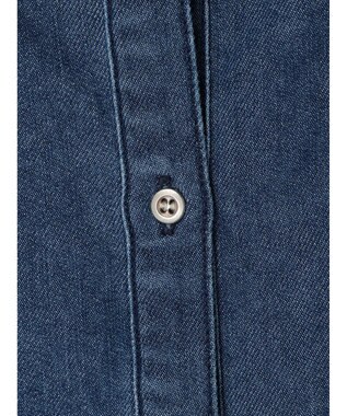 AMERICAN HOLIC デニムブザムバックボタンチュニック Indigo