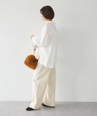 CRAFT STANDARD BOUTIQUE イージーケアタックスリーブシャツチュニック Off White