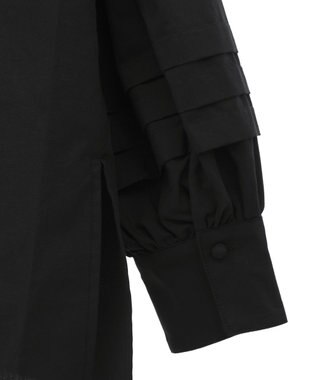 CRAFT STANDARD BOUTIQUE イージーケアタックスリーブシャツチュニック Black