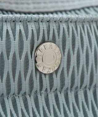 TOPKAPI 【Breath TOPKAPI】ポリメッシュ ショルダー付き A4 トートバッグ ライトグレー