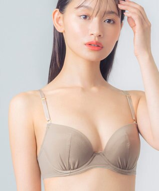 Wing 【ナチュラルアップブラ】 ふっくら自然なバストをメイク AA~Fカップ展開 KB3001 ウイング／ワコール ブラウン