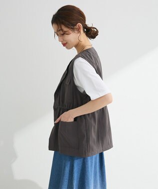 Green Parks ミリタリーベスト Charcoal Gray