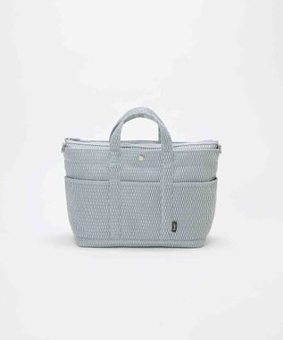 TOPKAPI 【Breath TOPKAPI】ポリメッシュ ショルダー付き A4 トートバッグ ライトグレー