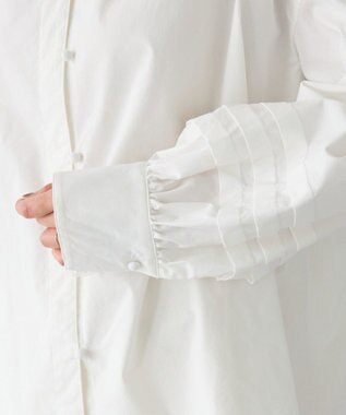 CRAFT STANDARD BOUTIQUE イージーケアタックスリーブシャツチュニック Off White