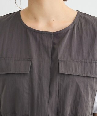 Green Parks ミリタリーベスト Charcoal Gray