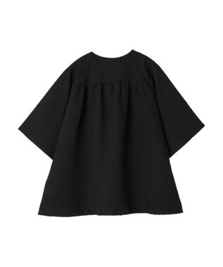 Green Parks AnriettMusee フロントジップジャガードブルゾン Black