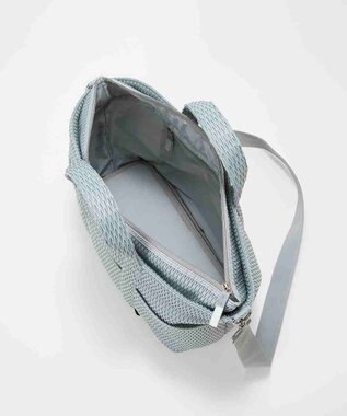 TOPKAPI 【Breath TOPKAPI】ポリメッシュ ショルダー付き A4 トートバッグ ライトグレー
