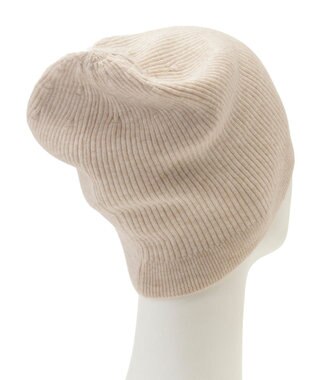 MOONBAT 【WEB限定】FURLA(フルラ)アーチロゴ付き ニット帽 帽子 UVカット 手洗いOK ベージュ