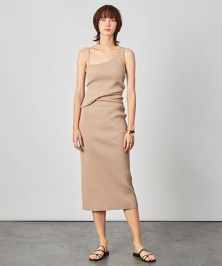 BEIGE， CESTAS / ニットスカート Cork